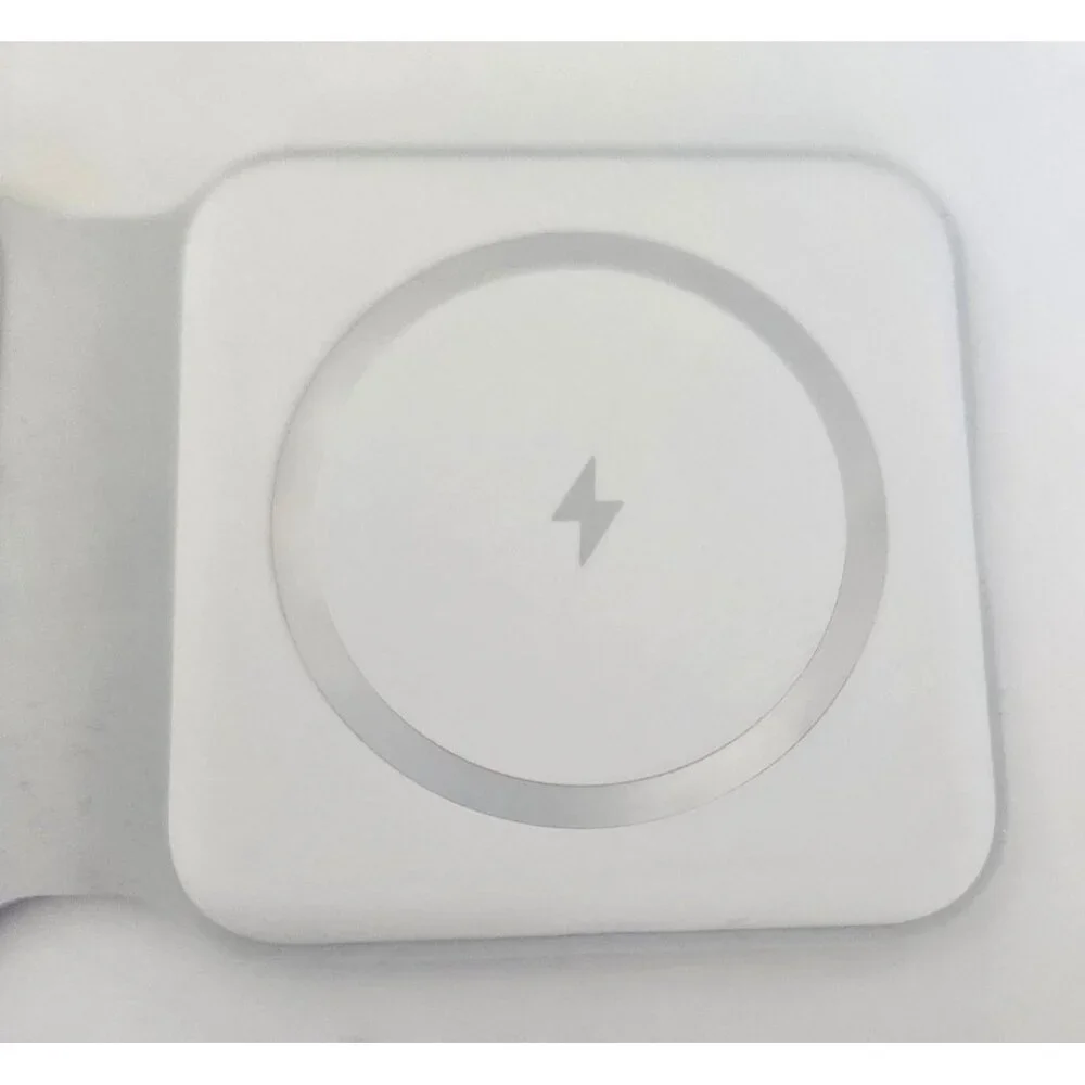 3in1 Wireless Charger Foldable Mat Pad for Wireless Charging White